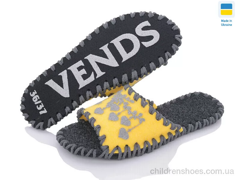 Тапки Vends 244W жовтий