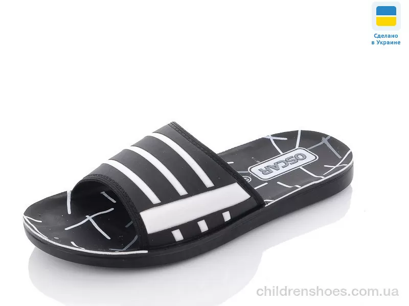 Шлепки Oscar S37 black