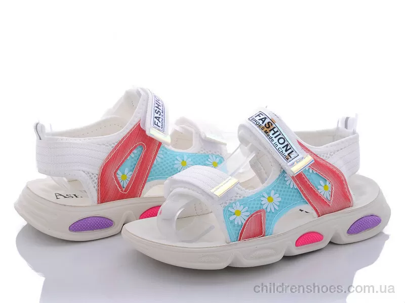Босоножки ASHIGULI 2153A white