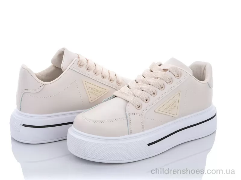 Кроссовки Violeta only one 177-25 beige-white