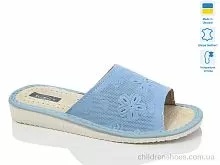 Тапки 8-2 голубий Lot Shoes / p. 36-41 / 6пар