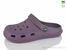 Кроксы C98 фіолетовий Inblue / p. 36-41 / 6пар