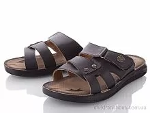 Шлепки MKB6115-1 black DeMur / p. 41-45 / 6пар