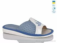 Шлепки 1-2 блакитний Lot Shoes / p. 36-40 / 6пар
