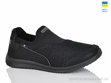 Кроссовки 3922 чорний Lot Shoes / p. 41-45 / 6пар