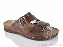 Шлепки 251 brown Oscar / p. 40-44 / 6пар