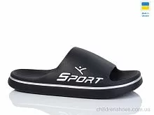 Шлепки 403 чорний Lot Shoes / p. 41-46 / 8пар