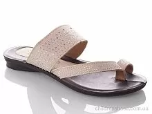 Шлепки WLinda-beige DeMur / p. 36-40 / 6пар