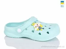 Кроксы C100 св.м'ята Inblue / p. 24-33 / 6пар