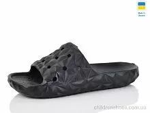 Шлепки N105 чорний Lot Shoes / p. 36-41 / 6пар