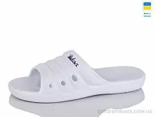 Шлепки N066 білий Lot Shoes / p. 36-41 / 8пар