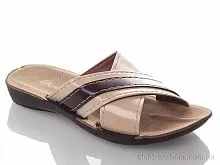 Шлепки G7144B-beige DeMur / p. 26-30 / 6пар