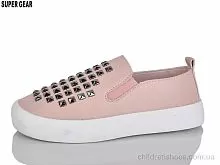 Слипоны D728-3 pink Super Gear / p. 32-37 / 6пар