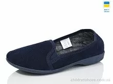 Тапки Кредо вельвет синій Lot Shoes / p. 37-41 / 7пар