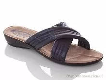 Шлепки W7153-blue DeMur / p. 36-40 / 6пар