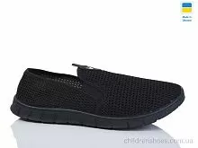 Слипоны 4200 чорний Lot Shoes / p. 41-45 / 6пар