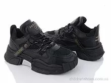 Кроссовки 182-10 black Violeta / p. 36-41 / 8пар