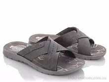 Шлепки M6134 grey-grey DeMur / p. 40-44 / 6пар