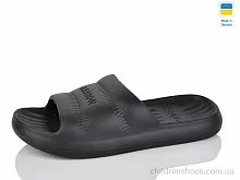 Шлепки N110 чорний Lot Shoes / p. 37-40 / 8пар