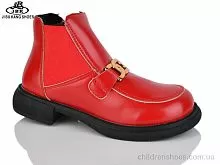 Ботинки 078-829 red Jibukang / p. 36-40 / 6пар
