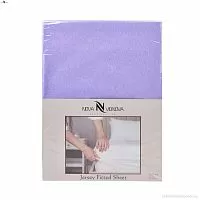 Постельное белье 101-1 Простирало ТРИКОТАЖНЕ (120x200)+одна наволочка(50x70) фіолетовий NOVA VIDNOVA / p. One size / 5пар