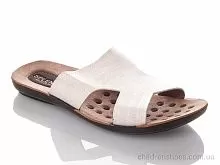 Шлепки P7020-white DeMur / p. 36-39 / 6пар