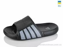 Шлепки N010 чорний Lot Shoes / p. 30-35 / 8пар