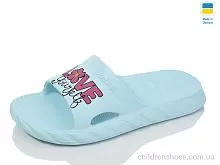 Шлепки N68 бірюза Lot Shoes / p. 36-41 / 8пар