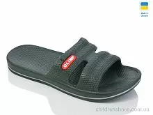 Шлепки N405 зелений Lot Shoes / p. 37-41 / 8пар
