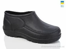 Галоши Б10 чорний Lot Shoes / p. 41-45 / 12пар