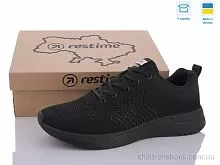 Кроссовки AGL24188 black Restime / p. 46-49 / 6пар