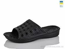 Шлепки N19 чорний Lot Shoes / p. 36-41 / 6пар