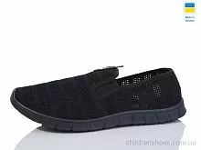 Слипоны 4100 чорний Lot Shoes / p. 41-45 / 6пар