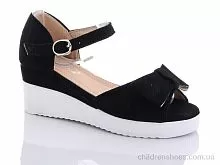 Босоножки 31-4 black Favorit / p. 31-37 / 8пар