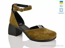 Туфли 1121 camel з. Sali / p. 36-41 / 6пар