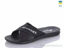 Шлепки TRK STL new black DeMur / p. 40-44 / 6пар