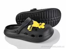 Кроксы A1017-1 black Soylu / p. 30-35 / 6пар