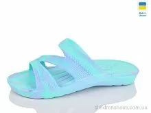 Шлепки N101 зелений Lot Shoes / p. 36-41 / 8пар