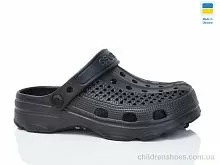 Кроксы SV21 підліт. чорний Lot Shoes / p. 36-41 / 6пар