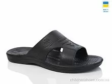 Шлепки Сітроен чорний Lot Shoes / p. 41-46 / 8пар