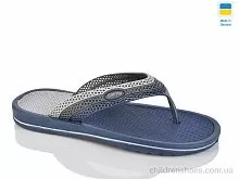 Вьетнамки 221-2 синій-сірий Lot Shoes / p. 41-46 / 8пар