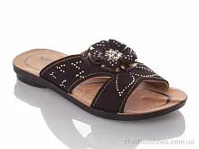 Шлепки GElena-N2B-black DeMur / p. 26-30 / 6пар