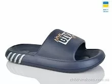 Шлепки N138 т.синій Lot Shoes / p. 41-45 / 8пар