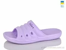 Шлепки N066 бузковий Lot Shoes / p. 36-41 / 8пар