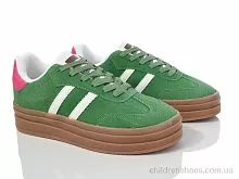 Кроссовки 20-1046-2 green Violeta / p. 36-41 / 8пар