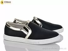 Слипоны D393  black Clibee / p. 31-36 / 6пар