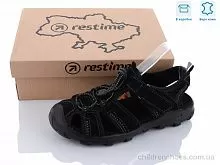 Сандалии NML22116 black Restime / p. 40-45 / 8пар