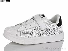 Кроссовки 02-921A white Super Gear / p. 31-36 / 8пар