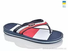 Вьетнамки 421-2 синій-біл-червон. Lot Shoes / p. 36-41 / 8пар