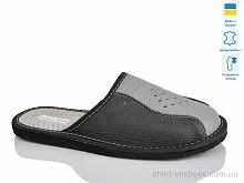 Тапки Кімнатні закриті сірий Lot Shoes / p. 41-45 / 6пар